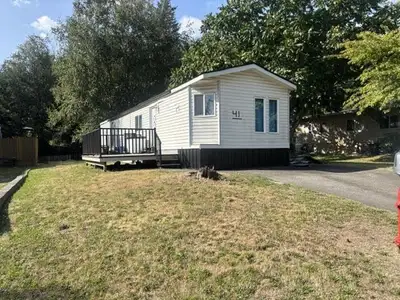 Affordable opportunity in Nicomen Park! This 2 bedroom, 1 bathroom mobile home offers plenty of pote...