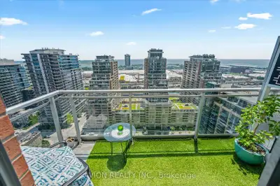 Stunning Southeast Corner Penthouse in the Heart of Liberty Village with Breathtaking Views, to the...