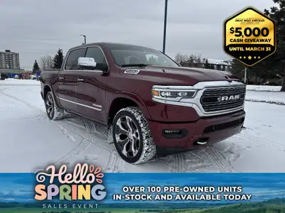 This Ram 1500 delivers a Intercooled Turbo Diesel V-6 3.0 L/182 engine powering this Automatic trans...