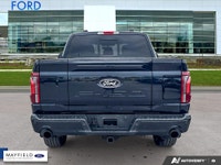 2025 Ford F-150 Lariat Blue Metallic 502A Mobile Office Pkg Wireless charging Pad Lariat Blk Appeare... (image 4)