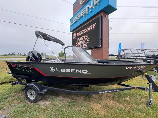 2022 Legend 18 XTR Used Aluminum Fishing Boat in Powerboats & Motorboats in Barrie - Image 2