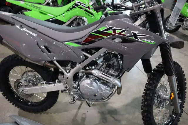 2025 Kawasaki KLX230R S Grey in Dirt Bikes & Motocross in Edmonton - Image 3