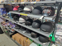 15 DIFFERENT SYLES OF DOT APPROVED MOTORCYCLE HELMETS
