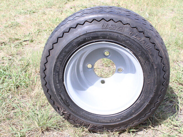 Swathmaster/Rake-Up 4-Bolt Tire & Rim (16.5x6.5-8 Carlisle) in Other in Saskatoon - Image 3