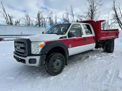 SELLING IN AUCTION-2015 Ford F-550 XL Super Duty Crew Cab S/A Dump Truck, SERIAL#: 1FD0W5GT5FEA25091...