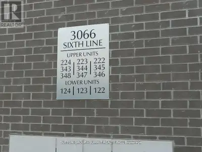 344 - 3066 SIXTH LINE Oakville (GO Glenorchy), Ontario