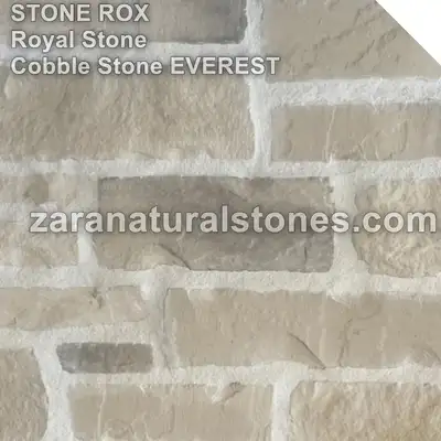 StoneRox Royal Stone Cobble Stone Veneer Manufactured, View more