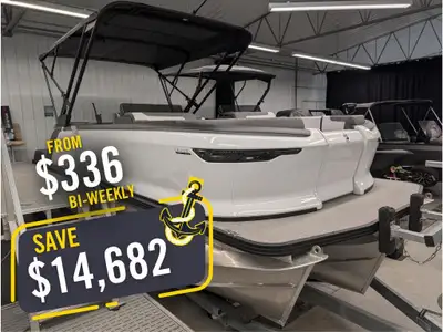 2024 Manitou 22 Cruise Switchback Max Deck Signature 150HP w/Trailer 54 North Powersports EXCLUSIVE...