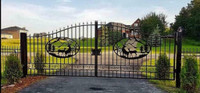 Wholesale price: Iron Fence kit (150 FT) with driveway gate