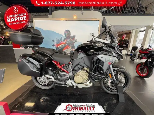 2025 Ducati Multistrada V4 S Travel & Radar in Street, Cruisers & Choppers in Sherbrooke - Image 3