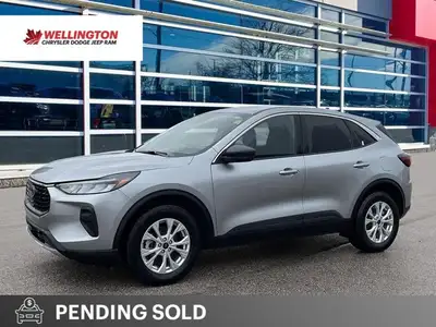 Iconic Silver Metallic 2023 Ford Escape Active AWD 8-Speed Automatic, Fuel Efficient 1.5L EcoBoost 4...