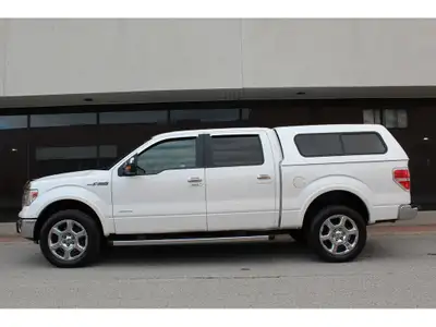 2014 FORD F-150 LARIAT SUPERCREW - 4X4 -- 3.5L ECO BOOST POWERFUL AND ECONOMICAL ENGINE WITH 365 H.P...