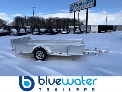 Canadian Mennonite Built Single Axle Aluminum Utility Trailer is $4,210.00 or $84.20/month! Ord: E18...