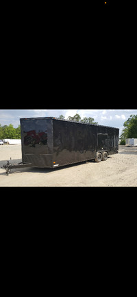 Cargo trailer, 24 foot v nose, 7000 pound must sell today