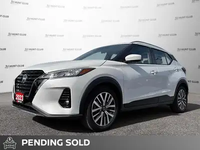 Discover exceptional comfort and smart technology in this 2023 Nissan Kicks SV, finished in crisp Wh...