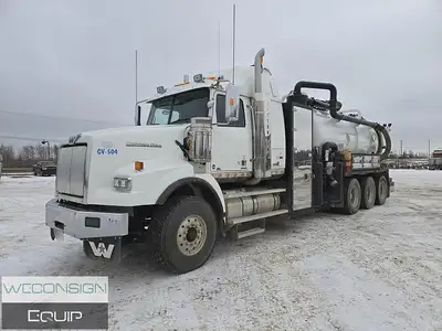 TRI DRIVE DOT COMBO VACUUM TRUCK (unit #01794) Located in Fort St John, BC, 75,397 KM*, 8,391 HRS*,...