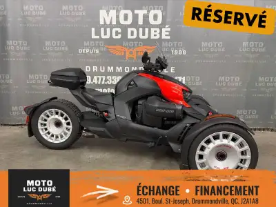 2024 Can-Am Ryker 900 Rally Can-Am Ryker 900 Rally 2024 SEULEMENT 5 039 KM MOTEUR 900CC MODÈLE RALLY...