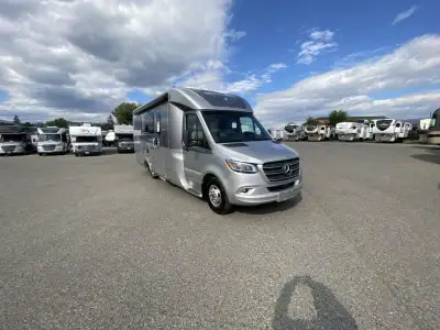 Leisure Travel Unity Class B+ diesel motorhome U24CB highlights: Convection Microwave Booth Dinette...