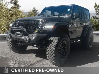 Welcome to Moncton Chrysler Jeep Dodge. Recent Arrival! 2026 Jeep Wrangler Willys 2.0L I4 DOHC 4WD 4...