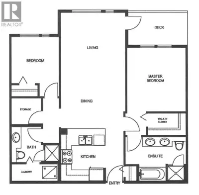 Stunning Penthouse at Polygon built "New Water"! This gorgeous top floor, 2 bedroom, 2 bathroom and...