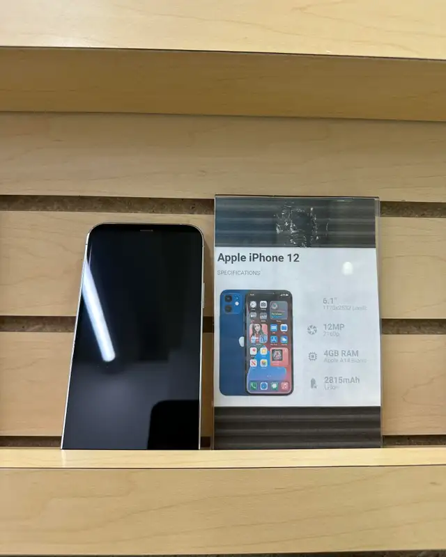 iPhone 12 MINI 12 12 PRO & MAX Unlocked 128GB 256GB 512GB 1YR WN in Cell Phones in Calgary - Image 4