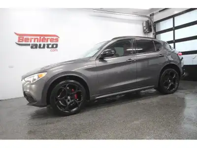 GARANTIE ALFA ROMEO JUSQU'AU 26 MAI 2026 OU 80 000KM. Véhicule inspecté avec rapport Carfax. 418-836...