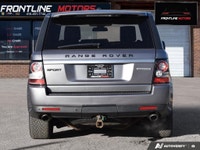 2013 Land Rover Range Rover Sport Supercharged -Orkney Grey on Ebony Black Leather Interior! Well Ma... (image 4)