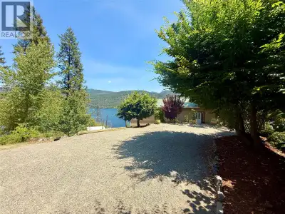 Rare opportunity to own 1.70 acres of waterfront on the crystal-clear shores of Christina Lake. Offe...