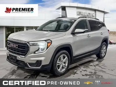 Navigate with assurance in this 2022 GMC Terrain SLE, showcasing intelligent driver-assist technolog...