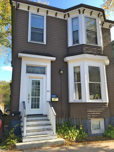 Available June 1. Rent is $1350 each for 3 roommates which INCLUDES heat, hot water and laundry. You...