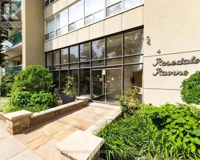 Charming two-bedroom apartment in the highly coveted Rosedale neighbourhood, tucked away on a pictur...