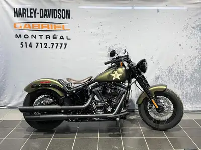 2017 Harley-Davidson Softail Slim S Harley-Davidson Softail Slim S FLSS 2017 - Selle solo à spring -...