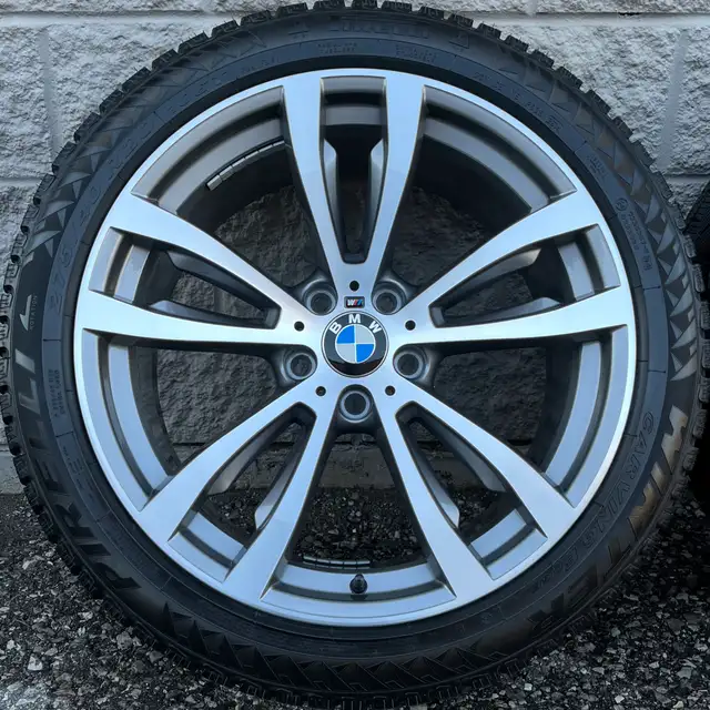 (NEW) 4x BMW X5 | X6 20" OEM Run Flat Winter Wheels Package in Tires & Rims in City of Toronto - Image 3