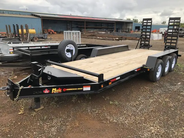 2026 Miska 10 Ton Tri-axle Float Trailer in Cargo & Utility Trailers in Sudbury - Image 2