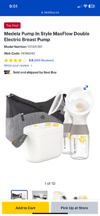 Medela breast pump & hands free collection cups