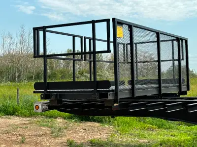 Occupation Health and Safety compliant engineered work platform/ cage for telehandler or forklifts....