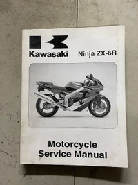 Sm312 Kaw Ninja ZX-6R  ZX600 Motorcycle Service Manual
