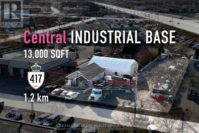 Located in west-central Ottawa, this in-city industrial setup is built for operators who need yard e...