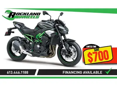 Kawasaki Z900 - call us for the best deal!! 2025 La Kawasaki Z900 est une moto naked dynamique et pa...