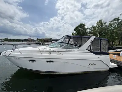 2002 Rinker Fiesta V270 with Mercruiser 5.7LTR MPI with Bravo II Stern Drive. 300 HP 104 hours recor...