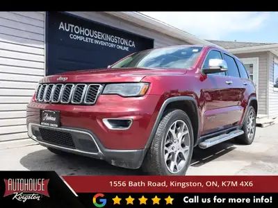 2019 Jeep Grand Cherokee Limited — Featuring a 3.6-liter Pentastar V6 delivering an estimated 13.8 L...