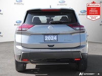 Odometer is 18579 kilometers below market average! Brilliant Silver Metallic 2024 Nissan Rogue SV AW... (image 3)