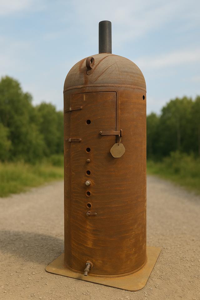 Heavy-Duty 7.5 Ft Steel Garbage Incinerator Burner 2504222 in Other in Grande Prairie - Image 2