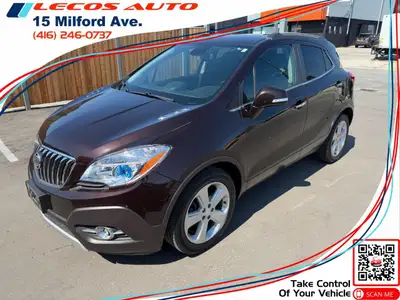 All vehicles come with a full vehicle History Report, ask to see it! 2015 buick encore geatures in c...