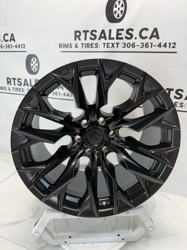 20x10 Fuel Flame Rims 6x135 Ford F150 in Tires & Rims in Saskatoon - Image 2