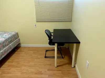 Beautifully furnished large basement bedroom for rent. Share the whole suite with 2 super nice male...