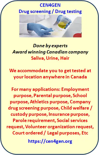 Drug screening / Drug testing for employment, etc, View more