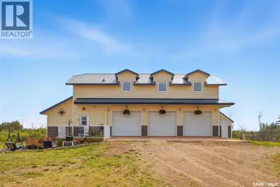 This 80-acre property, located just 5 km from Saskatoon and directly off a paved road, offers a rare...