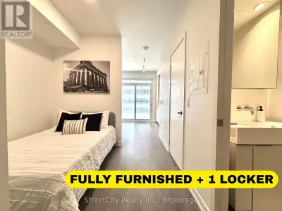 FULLY FURNISHED + 1 LOCKER | EASY MOVE-IN IMMEDIATELY | LOW MAINTENANCE LIVING! Attention Investors...