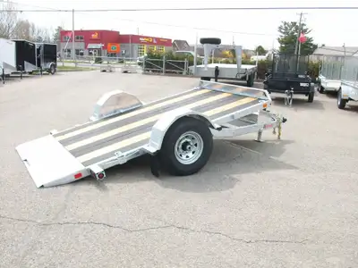 Remorque neuve K-Trai tilt 78'' x 12' 1 essieux 7000lb. suspension industriel frein electrique pneu...